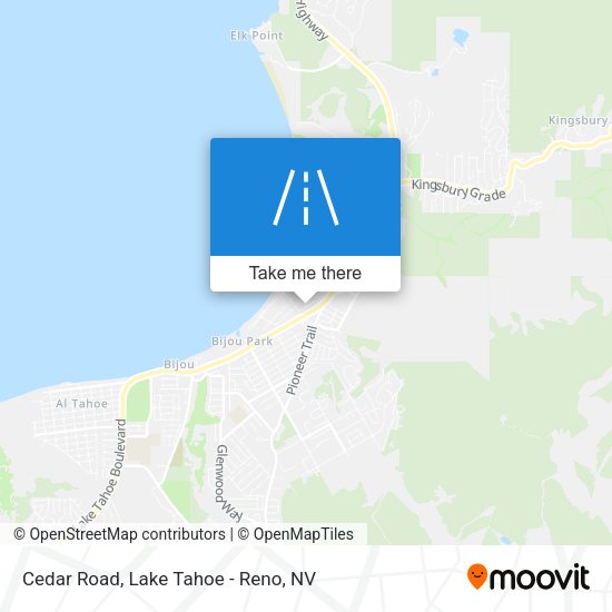 Mapa de Cedar Road