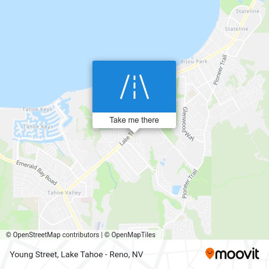 Young Street map