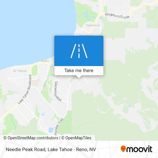 Needle Peak Road map