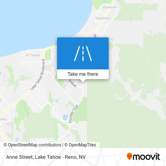 Mapa de Anne Street