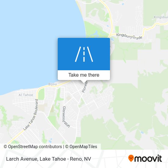 Larch Avenue map