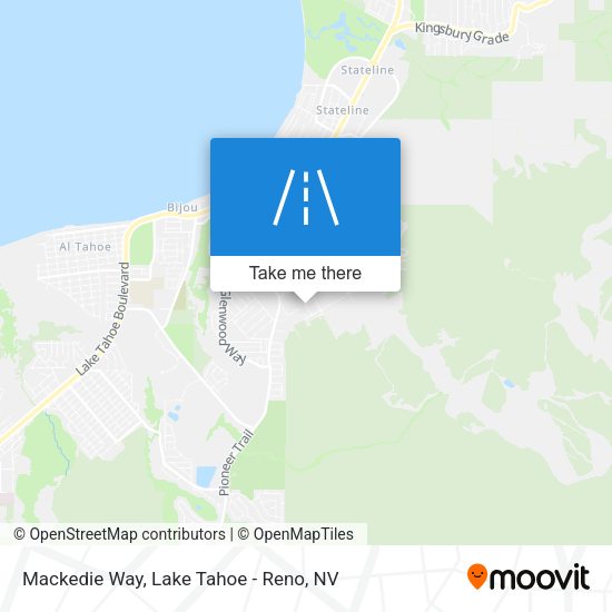 Mapa de Mackedie Way