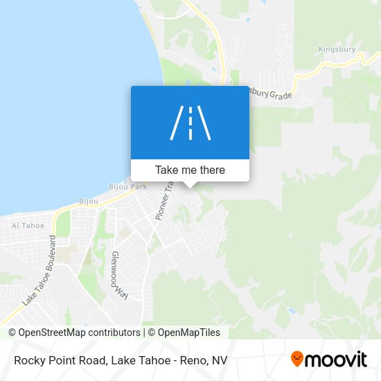 Rocky Point Road map