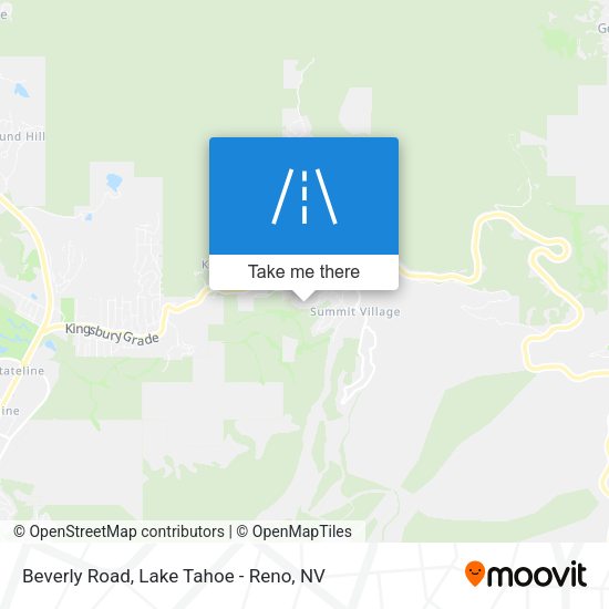 Mapa de Beverly Road