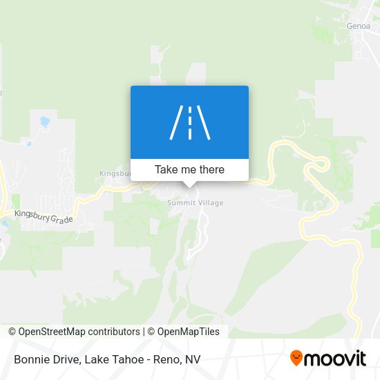 Mapa de Bonnie Drive