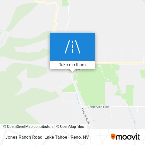 Mapa de Jones Ranch Road