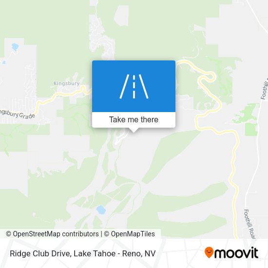 Ridge Club Drive map