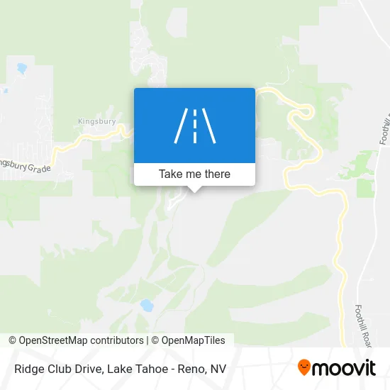 Ridge Club Drive map