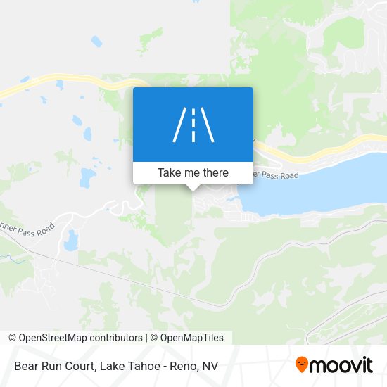 Bear Run Court map