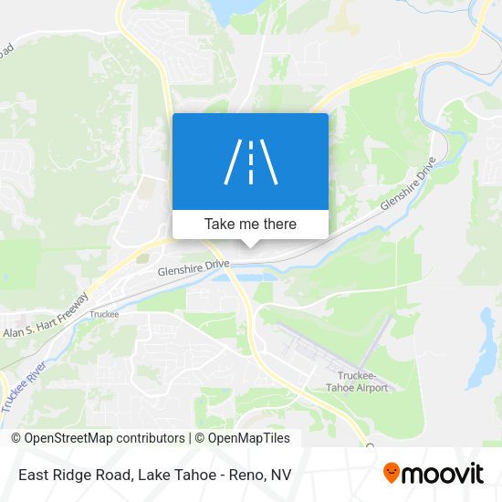 Mapa de East Ridge Road