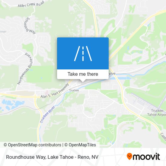 Roundhouse Way map
