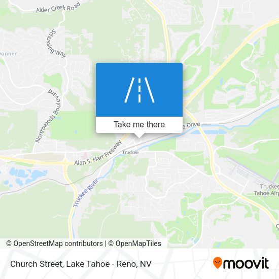 Mapa de Church Street