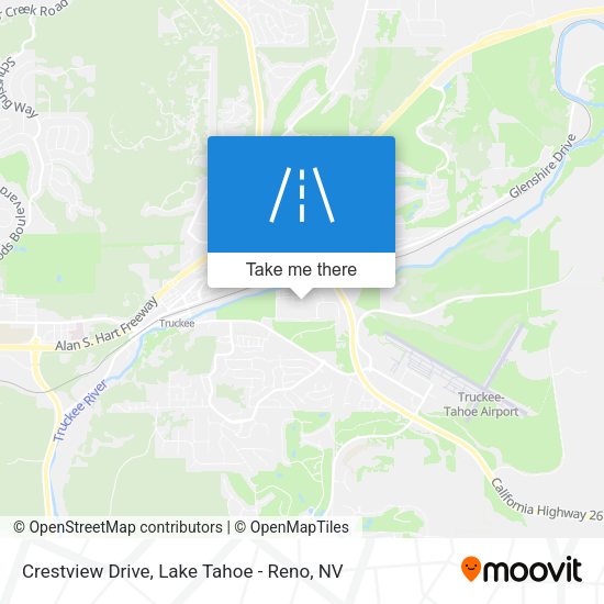 Crestview Drive map