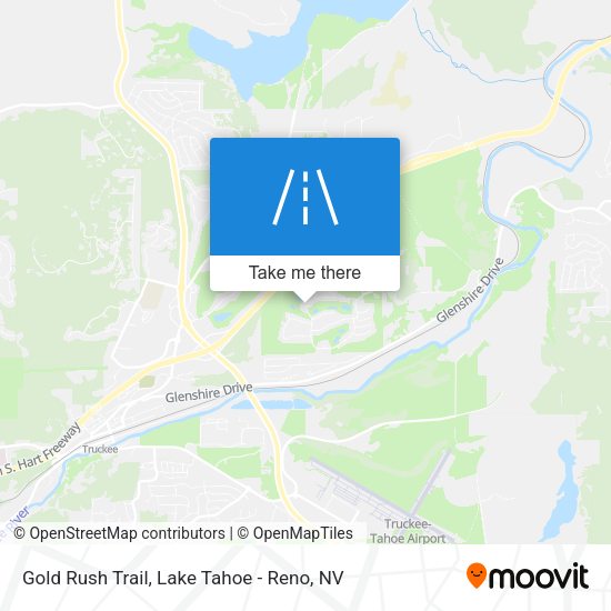 Gold Rush Trail map