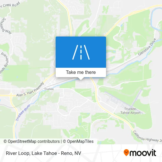 River Loop map