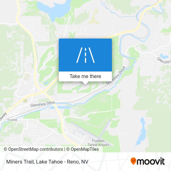 Miners Trail map