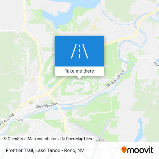 Frontier Trail map