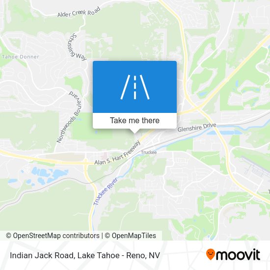 Indian Jack Road map