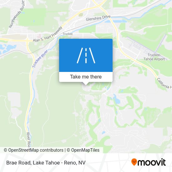 Mapa de Brae Road