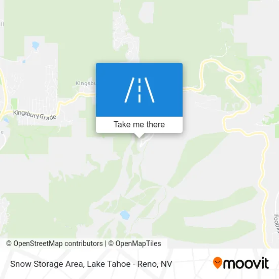 Snow Storage Area map