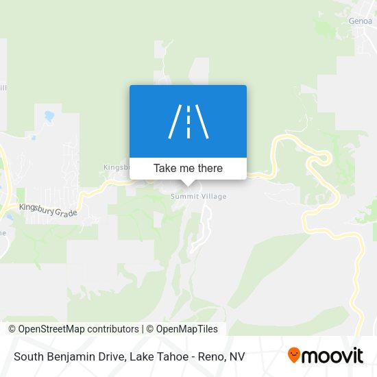 Mapa de South Benjamin Drive