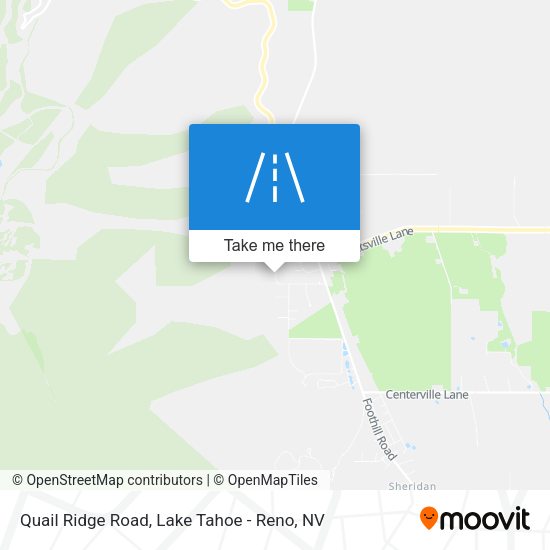 Quail Ridge Road map