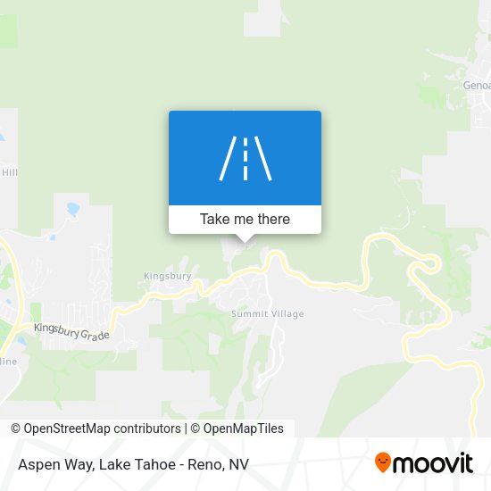 Aspen Way map