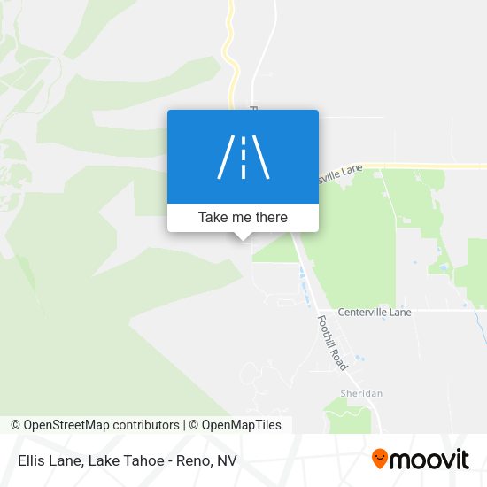 Ellis Lane map