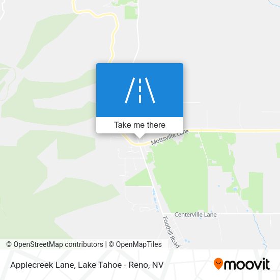 Applecreek Lane map