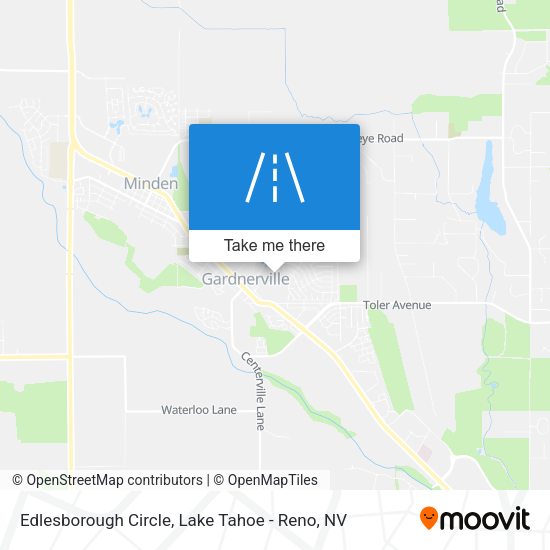 Mapa de Edlesborough Circle