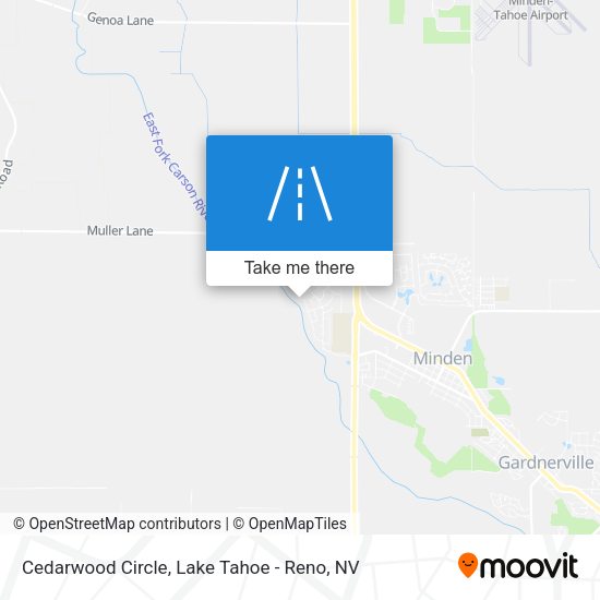 Cedarwood Circle map