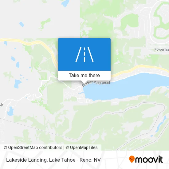 Lakeside Landing map