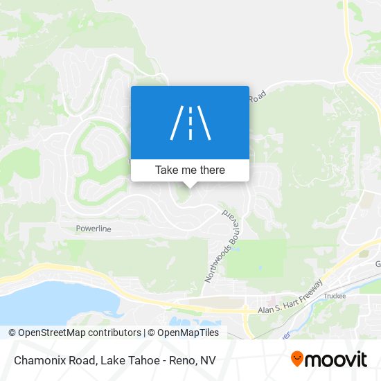Chamonix Road map