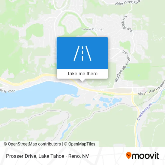 Prosser Drive map