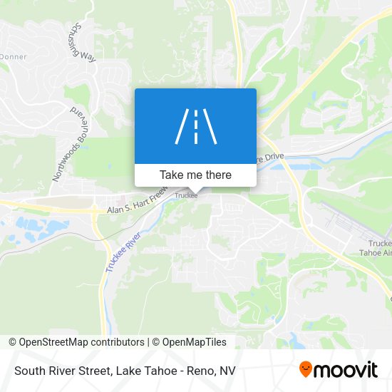 South River Street map