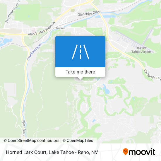 Horned Lark Court map