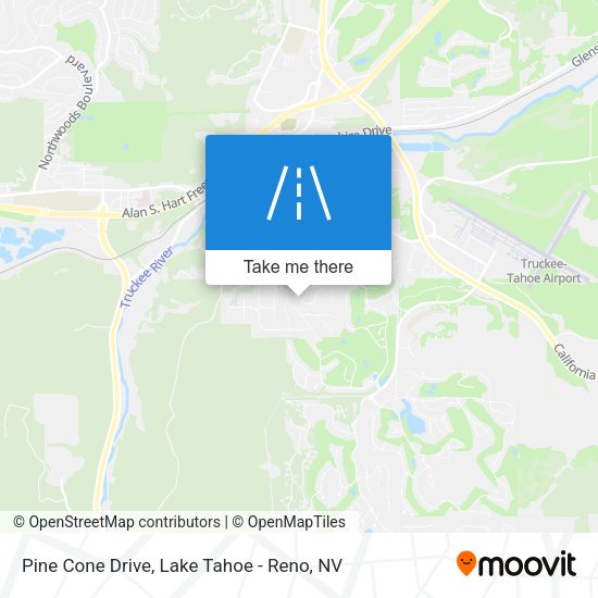 Mapa de Pine Cone Drive
