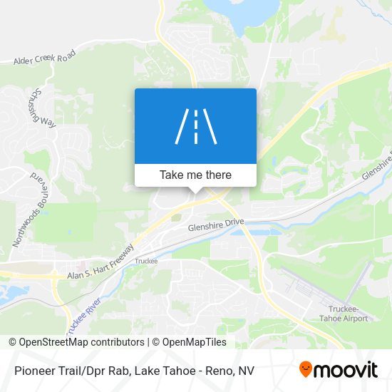 Pioneer Trail/Dpr Rab map