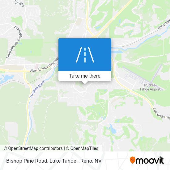 Bishop Pine Road map