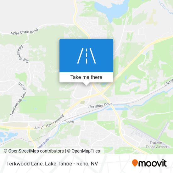 Mapa de Terkwood Lane