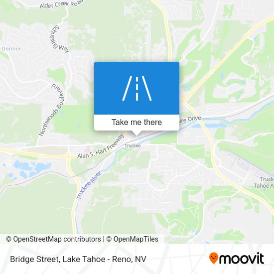 Bridge Street map