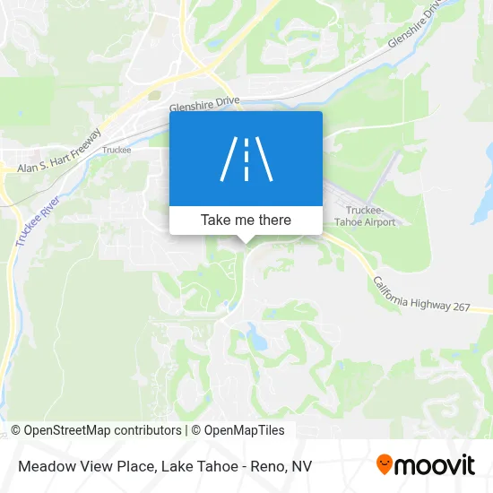 Meadow View Place map