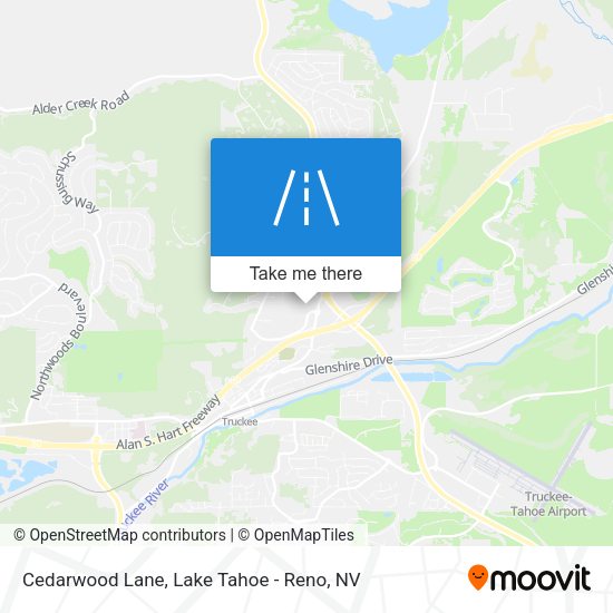 Mapa de Cedarwood Lane
