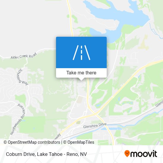 Coburn Drive map