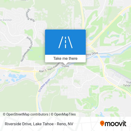 Riverside Drive map