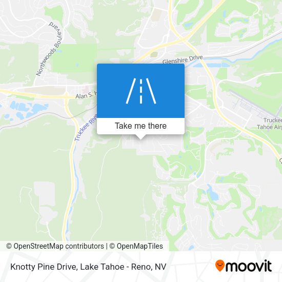 Knotty Pine Drive map