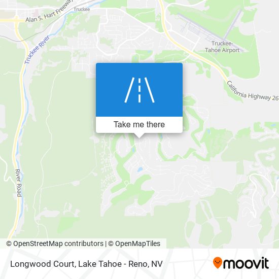 Mapa de Longwood Court