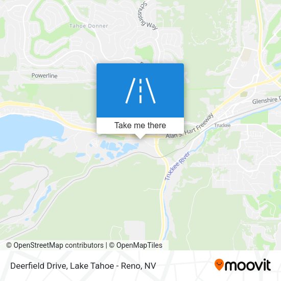 Deerfield Drive map