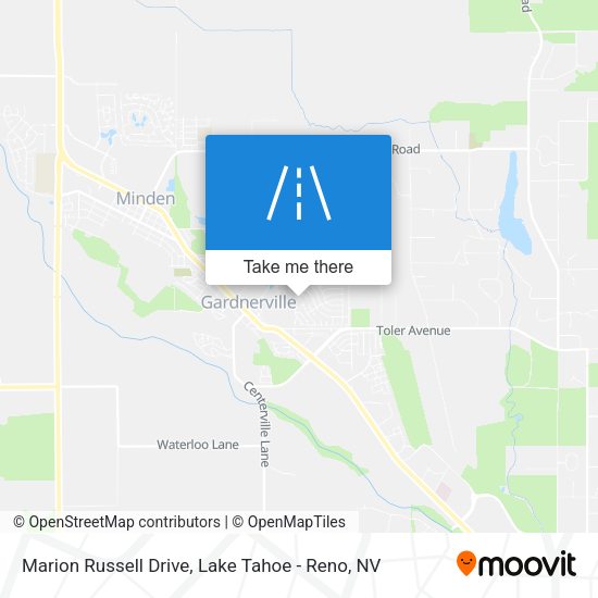 Mapa de Marion Russell Drive