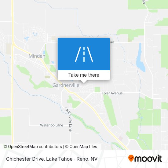 Chichester Drive map